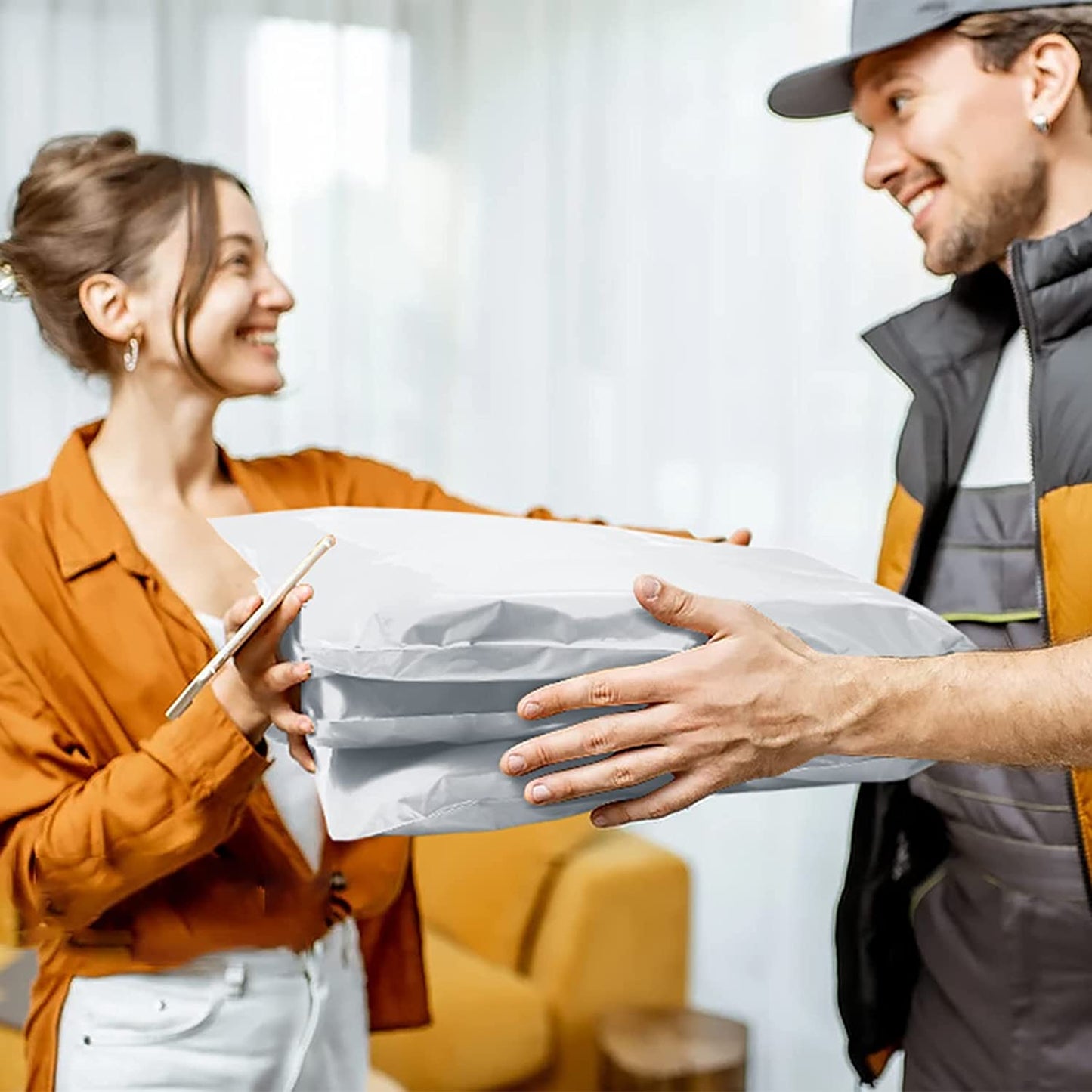 10x13 Poly - Mailer Envelope Shipping Bags | White - Shipping In Style