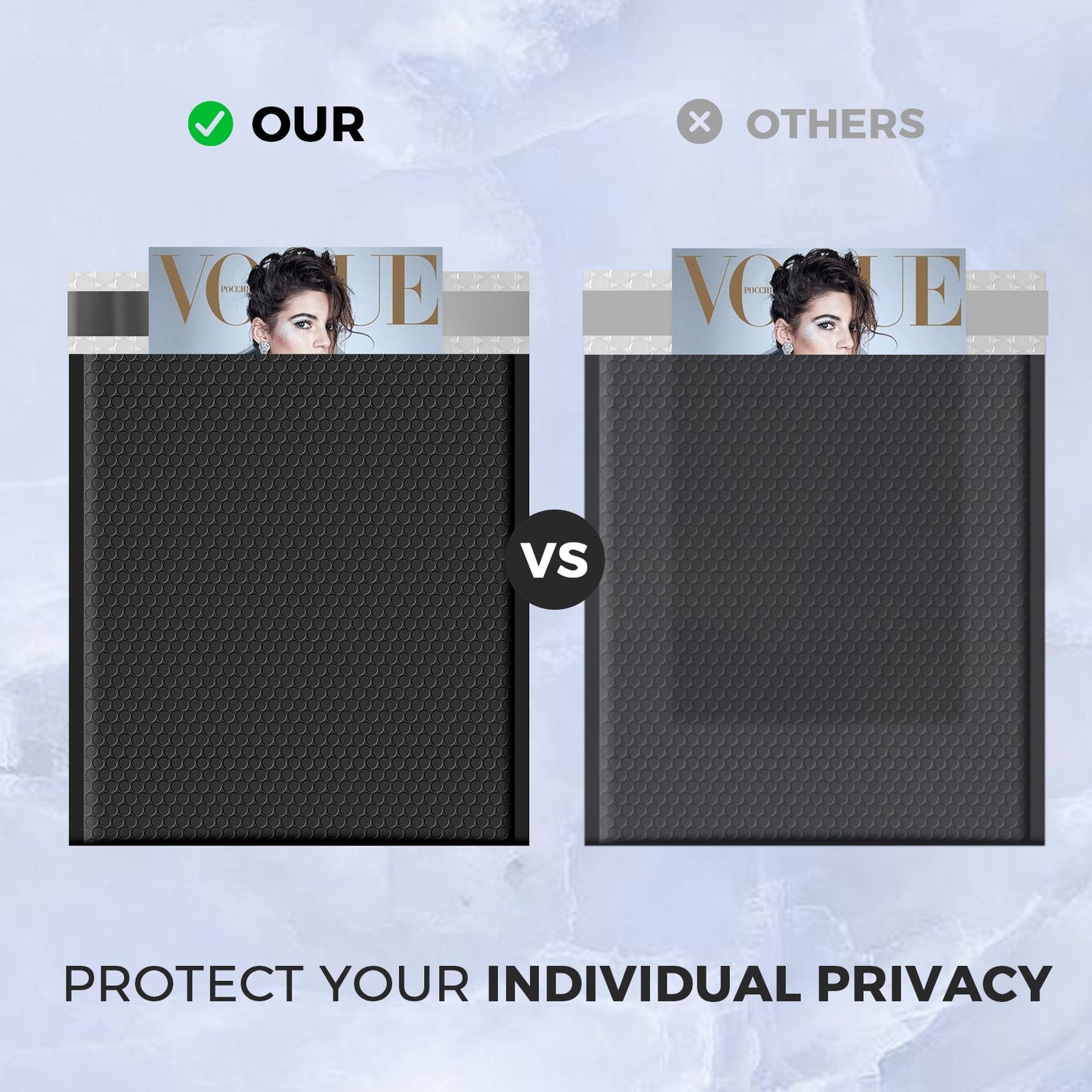 12x16 Bubble Mailer | Usable Size 12x15" | Black