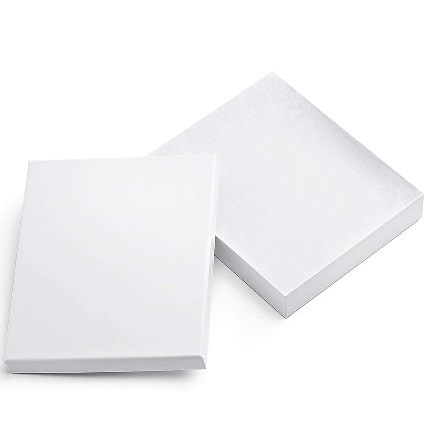 6x5x1 Inch Jewelry Kraft Gift Boxes With Lids | 126 Pack Wholesale