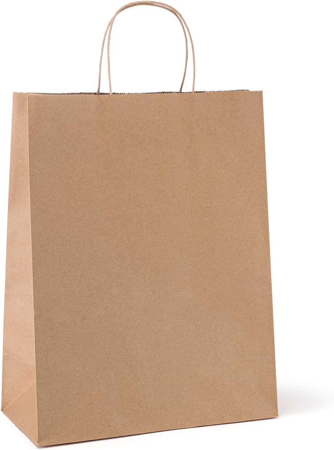 10x5x13 Inch Kraft Paper Gift Bags | 100 Pack Wholesale