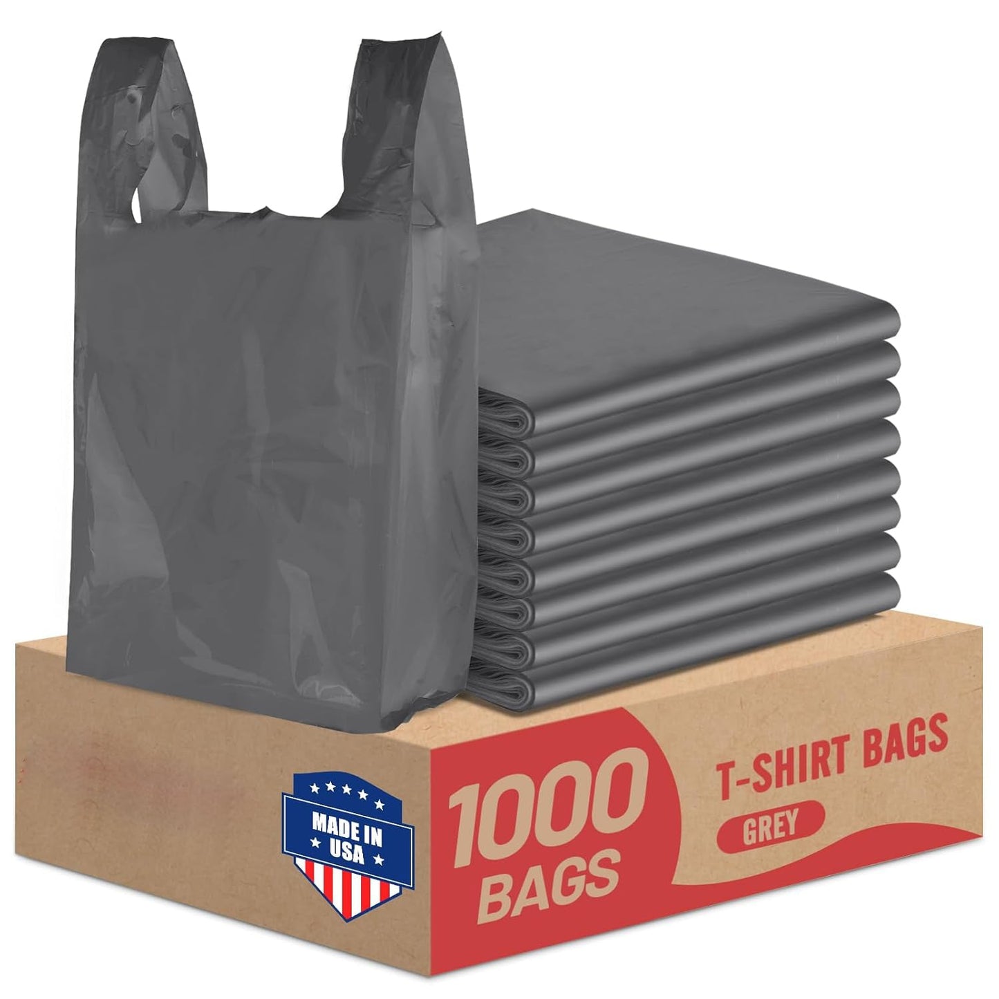 11.5x6.5x21“ 0.47mil Plastic Bags 1000 Count Wholesale