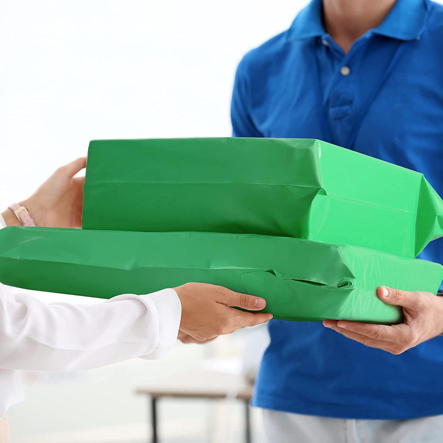 14.5x19 Poly-Mailer Envelope Shipping Bags | Green