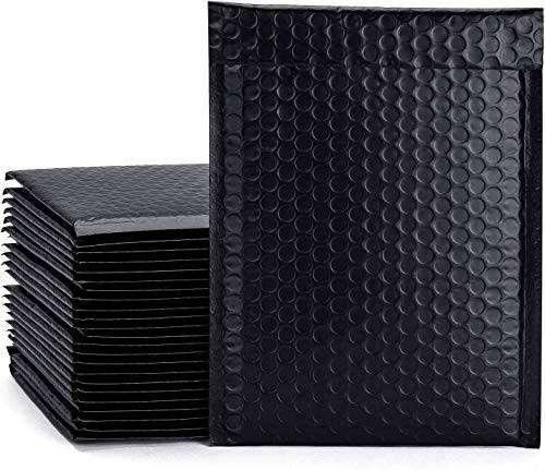 6x10 Bubble - Mailer Padded Envelope | Black - Shipping In Style