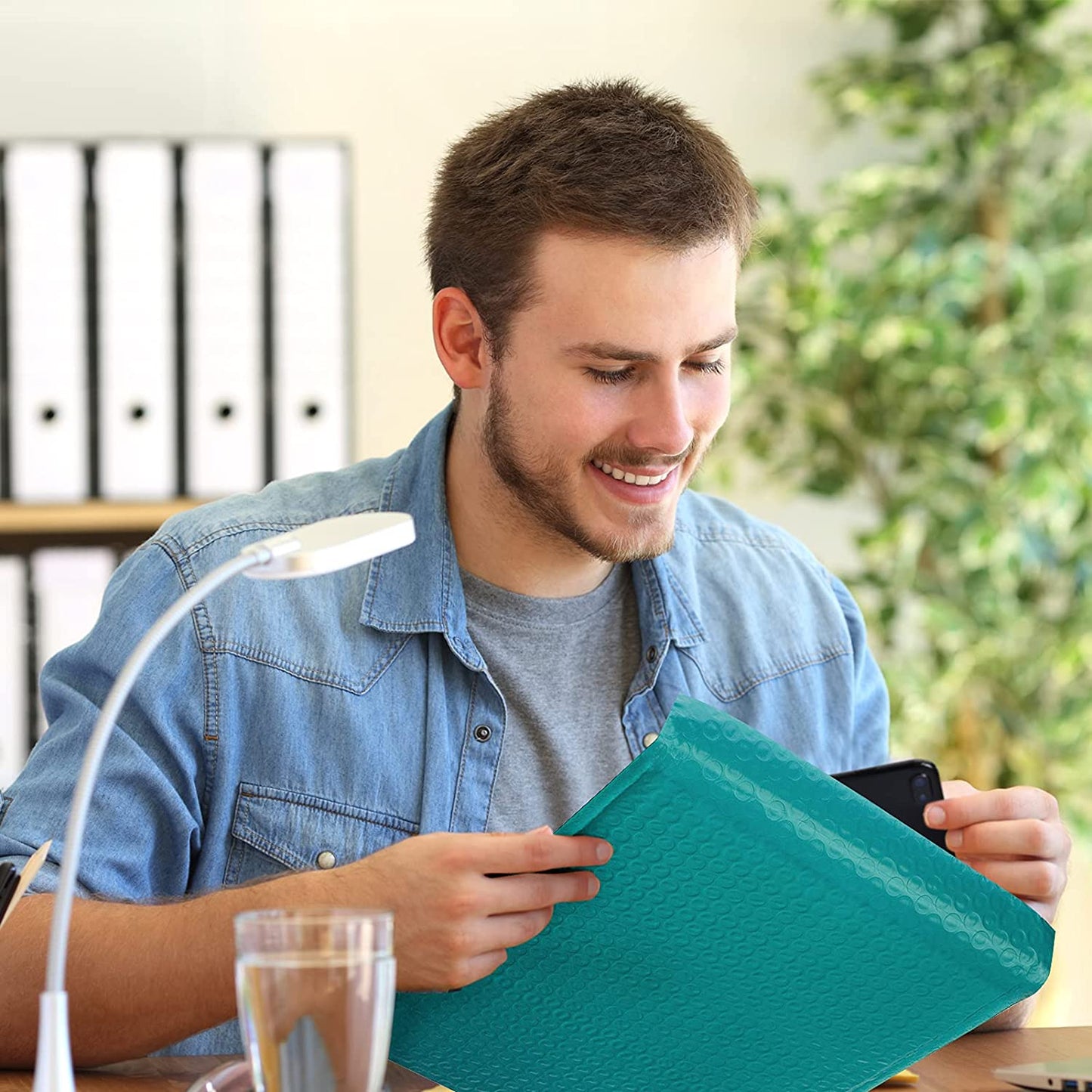 8.5x12 Bubble - Mailer Padded Envelope | Turquoise Green - Shipping In Style