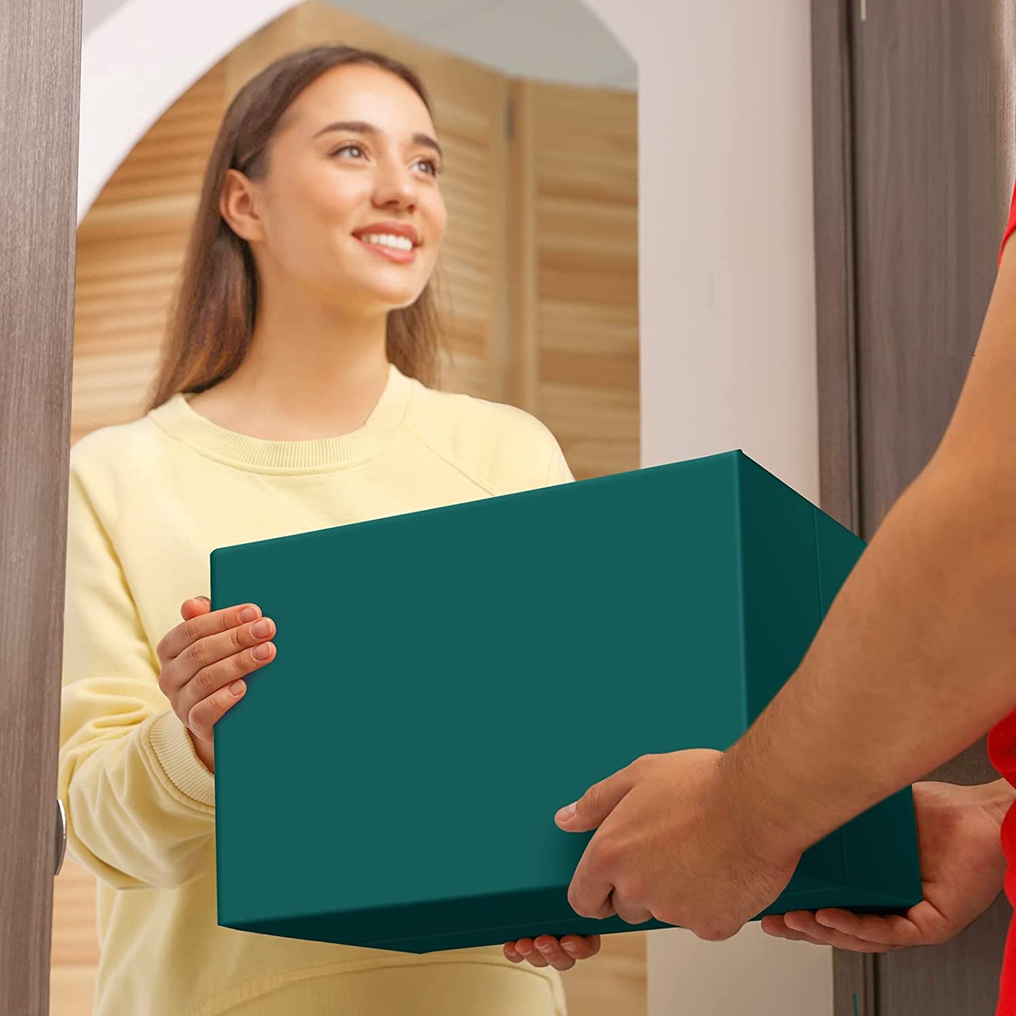 24x24 Poly-Mailer Envelope Shipping Bags | Forest Green