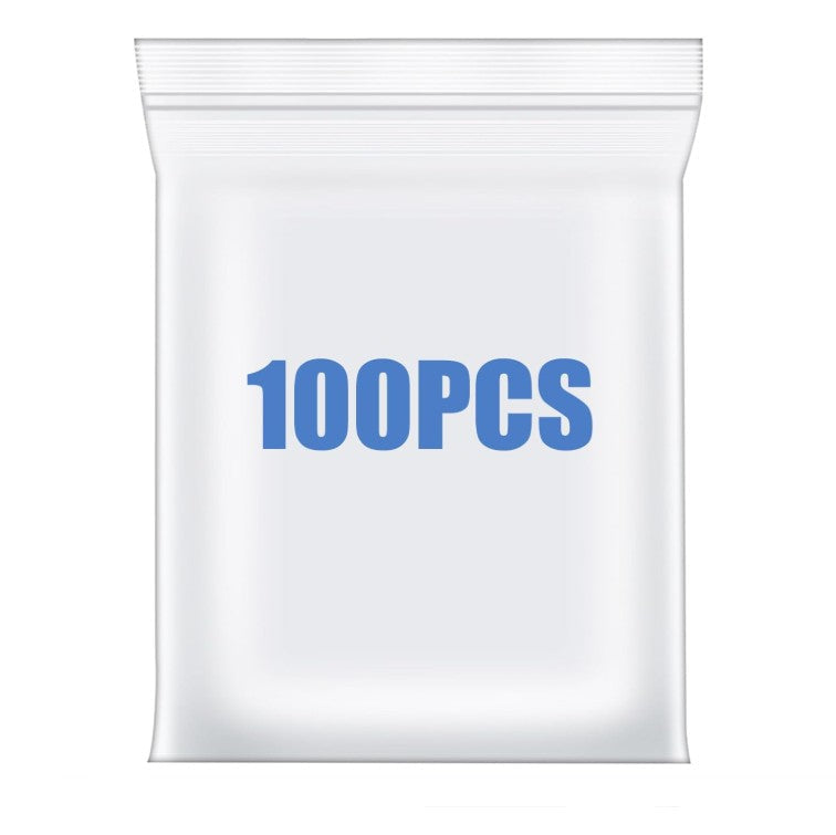Clear Zip Top Seal Lock Bags Packaging Supplies 100 Pack - 10x13, 9x12, 8x10
