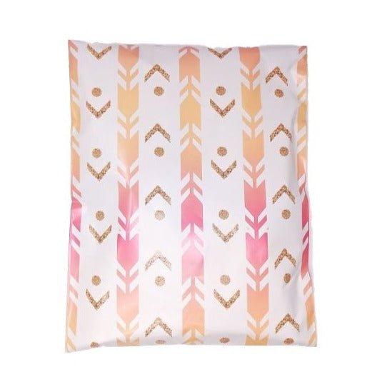 Arrow Valentine Poly Mailers Size 10x13 Colorful Shipping Bags - Shipping In Style