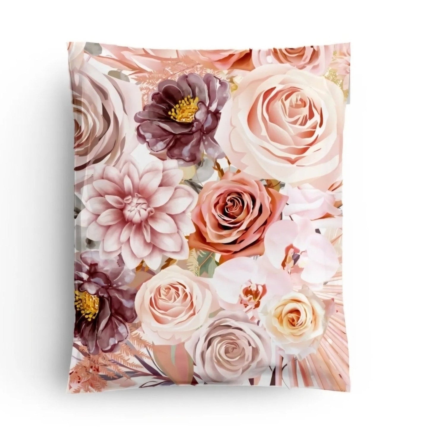 Boho Blossoms Poly Mailers Size 19x24 Shipping Bags - Shipping In Style