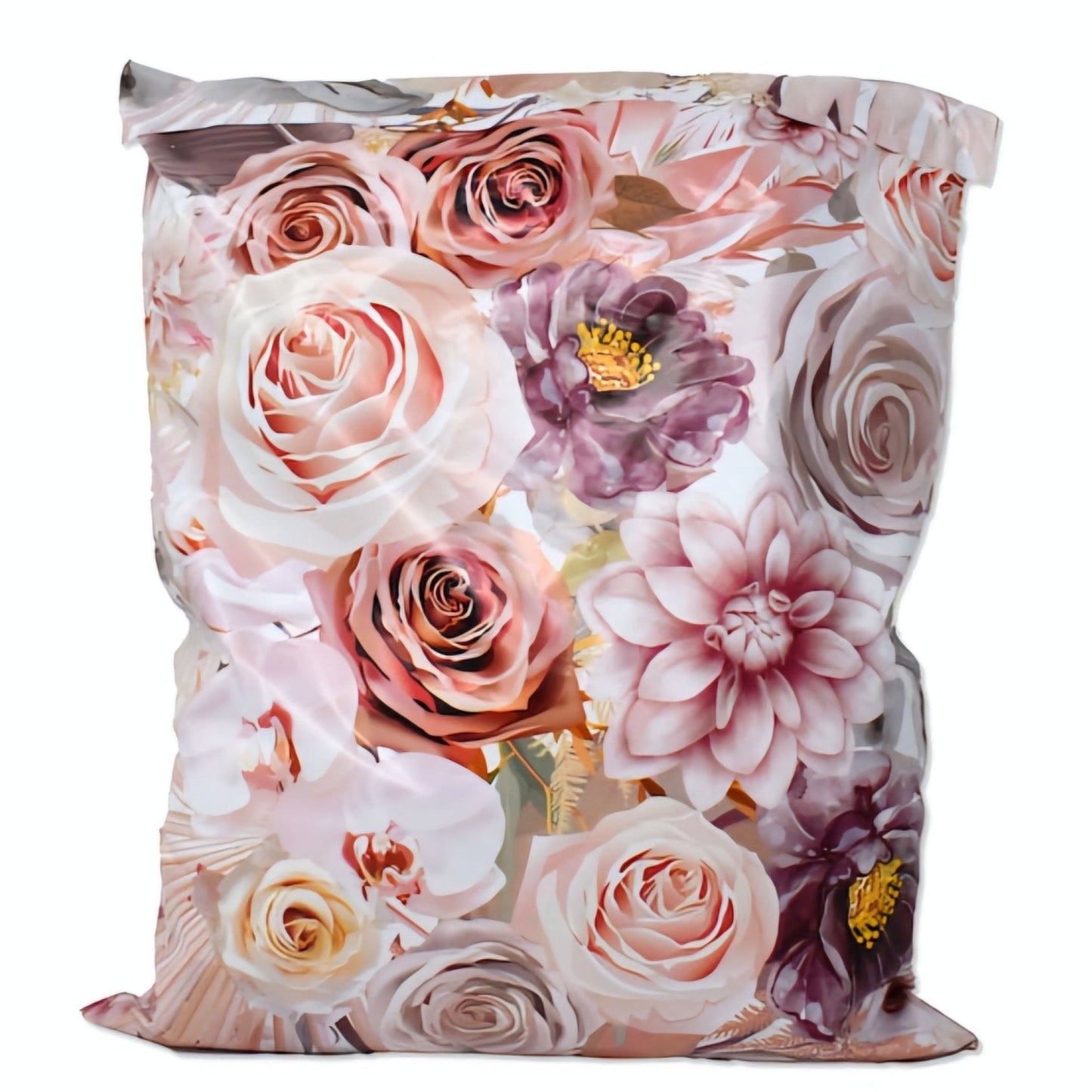 Boho Flowers & Roses Poly Mailers Size 19x24 Colorful Shipping Bags - Shipping In Style