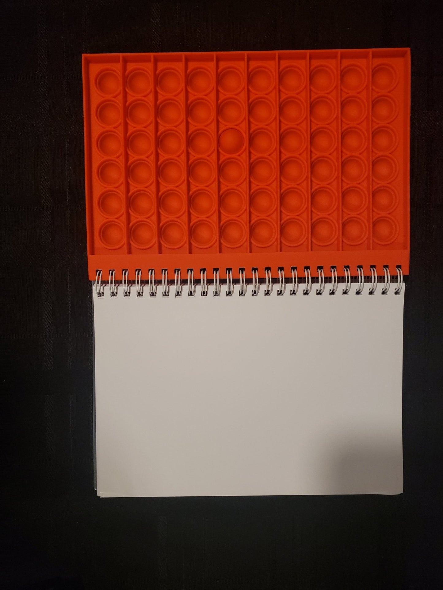 Bright Colors Fidget Notebooks Bubble Pop Toy Popper Note Book - Shipping In Style