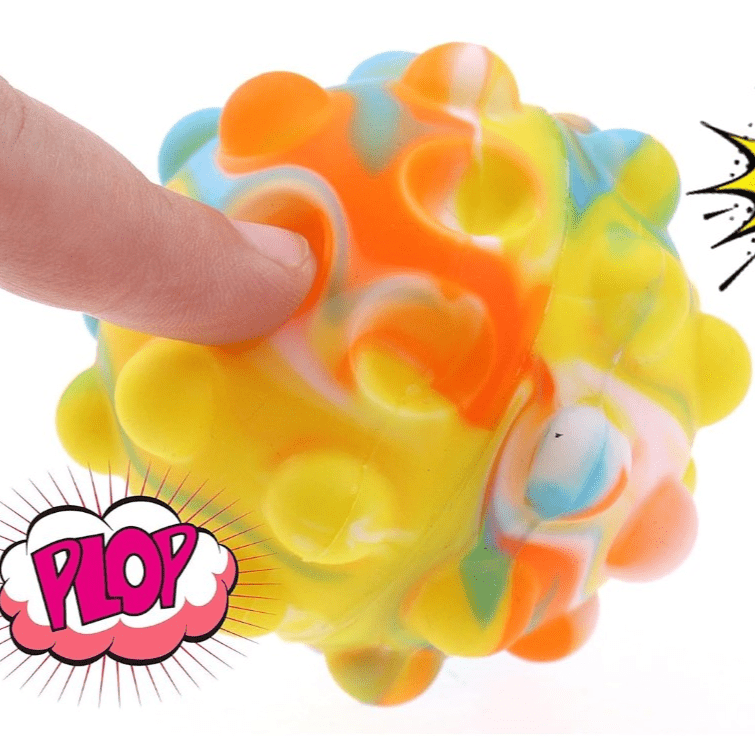 Bubble Pop Fidget Bouncy Ball Random Color - Shipping In Style