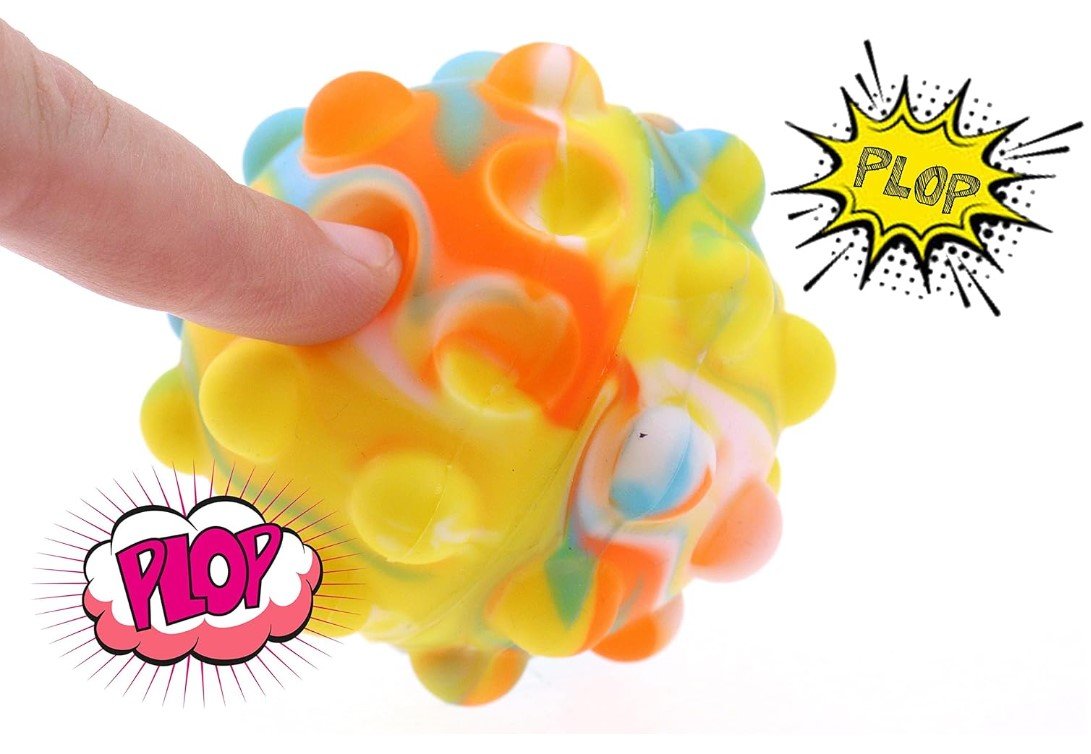 Bubble Pop Fidget Bouncy Ball Random Color - Shipping In Style