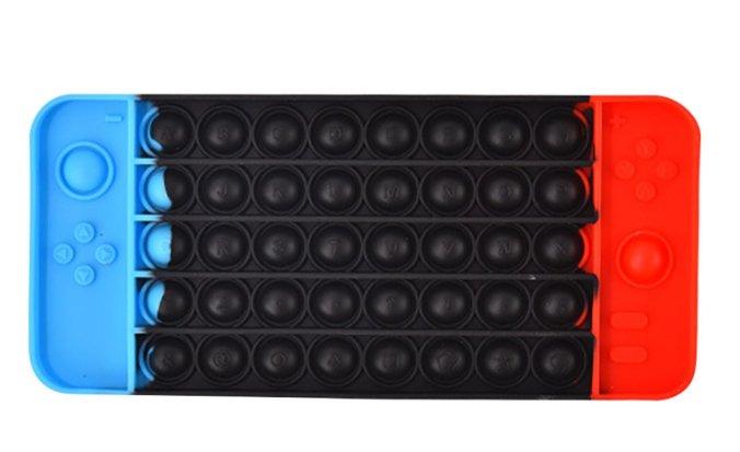 Bubble Pop Fidget Pretend Nintendo Switch Bubble Pop Toy - Counting & Alphabet - Shipping In Style