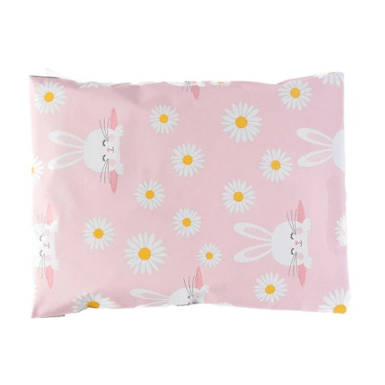 Bunny Easter Poly Mailers Size 10x13 Colorful Shipping Bags - Shipping In Style