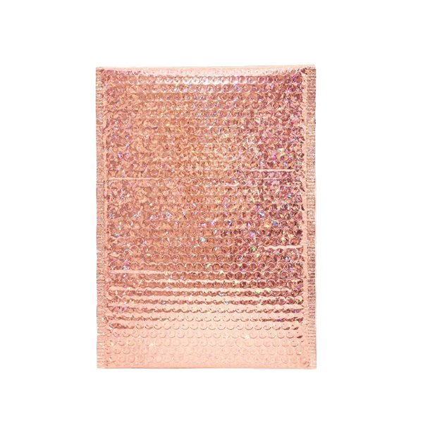 Champagne Metallic Bubble Mailers Size 5x8 Padded Shipping Bags - Shipping In Style