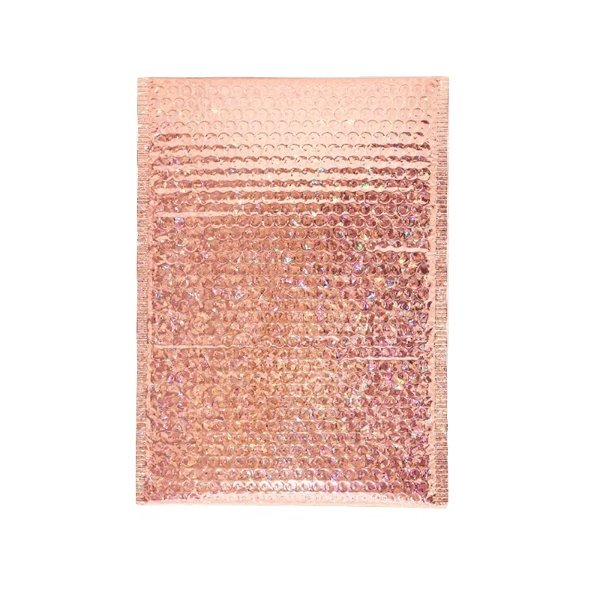 Champagne Metallic Bubble Mailers Size 5x9 Padded Shipping Bags - Shipping In Style