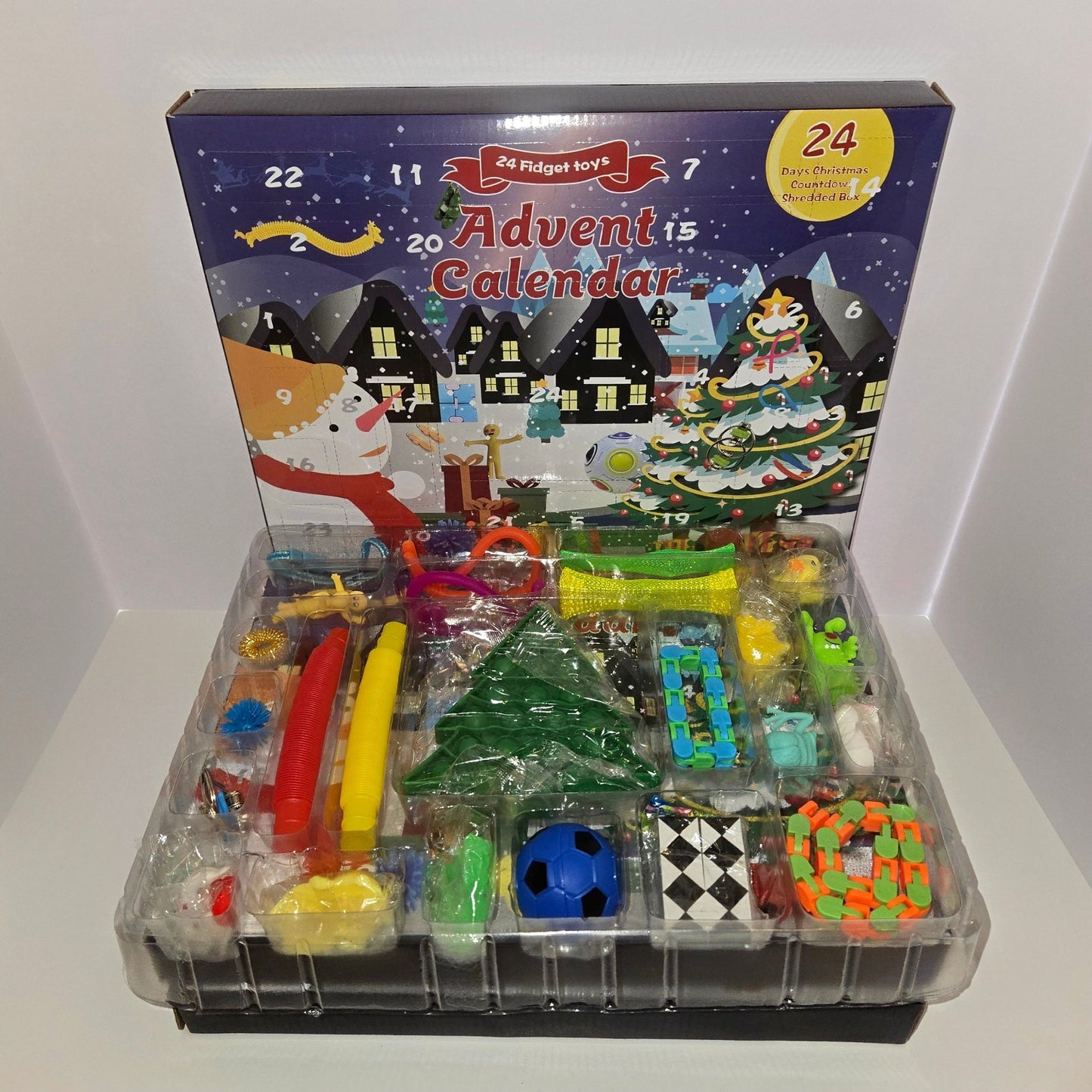 Christmas Advent Calendar Fidget Toy Countdown - Shipping In Style