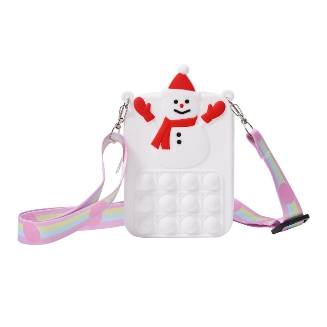 Christmas Fidget Bubble Pop Crossbody Bags - Shipping In Style