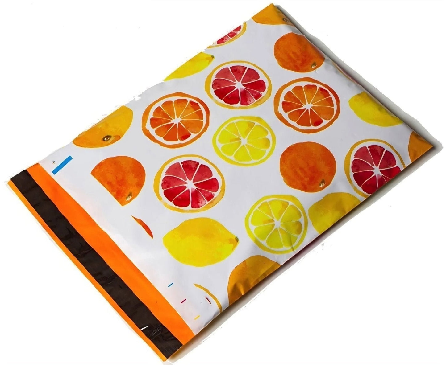 Citrus Orange Poly Mailers Size 10x13 Colorful Shipping Bags - Shipping In Style