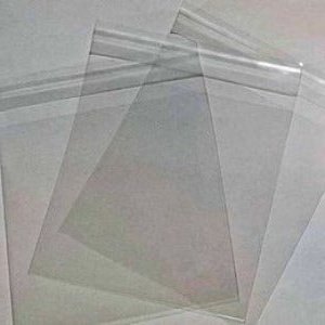 Clear Self Seal Cello Bags Size 5x5 Cellophane Packaging Supplies 100 Pack - Shipping In Style