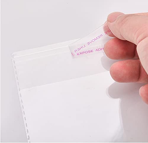 Clear Self Seal Cello Bags Size 9x12 Cellophane Packaging Supplies 100 Pack - Shipping In Style