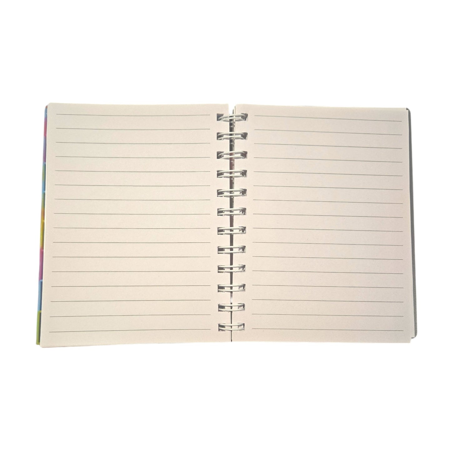 Colorful Fidget Bubble Pop Notebook Tie Dye Rainbow Spiral Journal - Shipping In Style