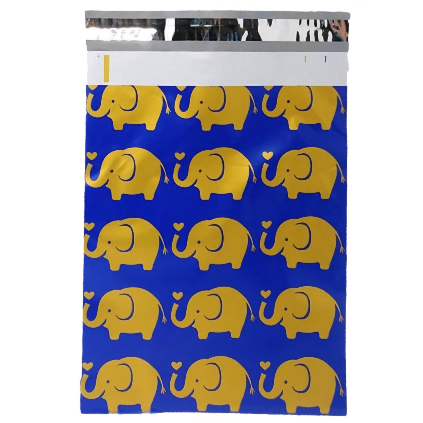 Elephant Poly Mailers Size 10x13 Colorful Shipping Bags - Shipping In Style