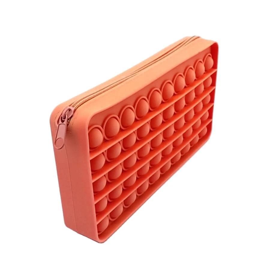 Fidget Bubble Popper Pencil Case Bag Zipper Closure Pop Toy - Shipping In Style