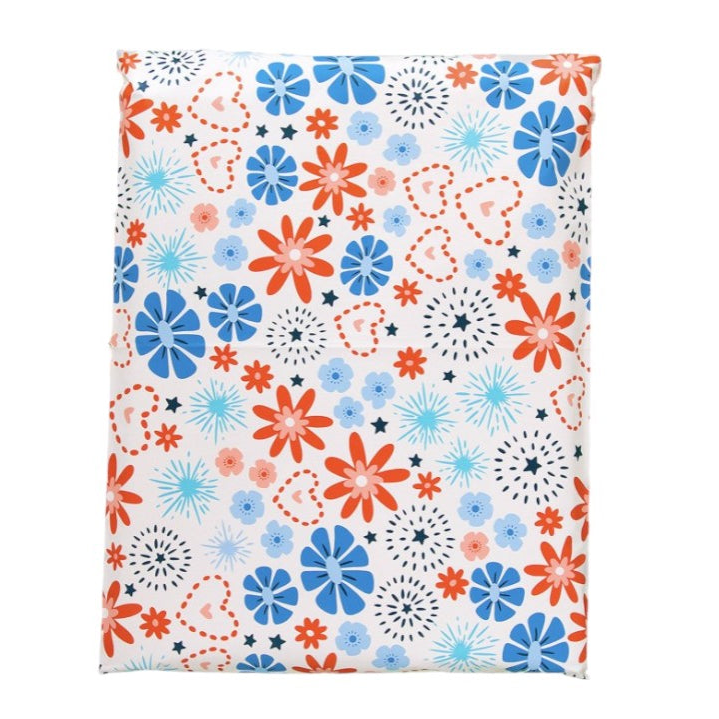 Fireworks Poly Mailers Size 12x15.5 Colorful Shipping Bags