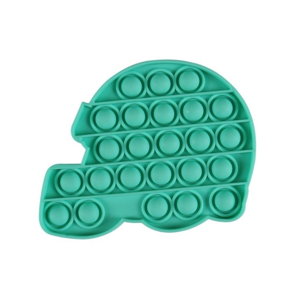 Football Fidget Helmet Sports Bubble Pop Toy - Shipping In Style