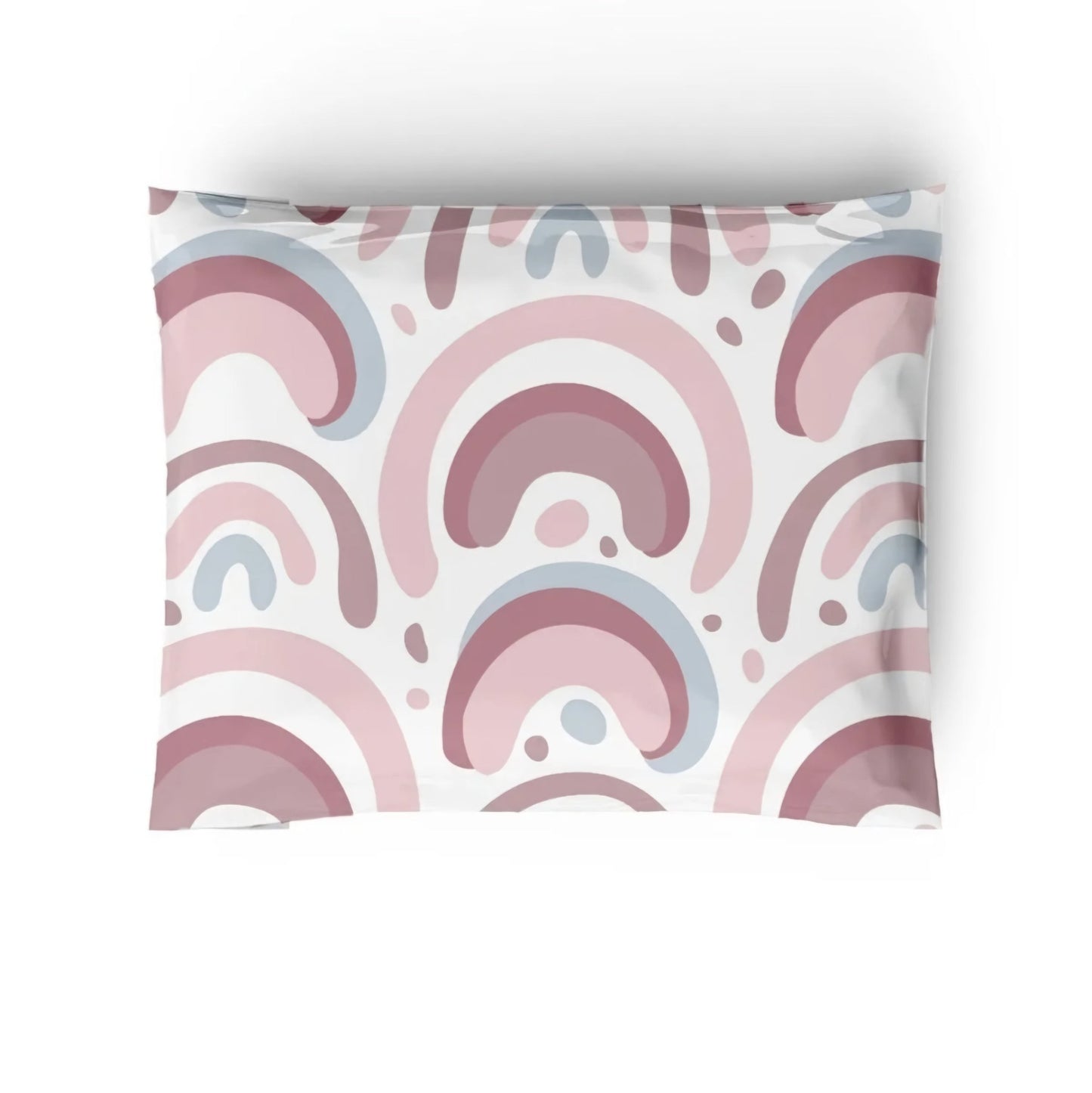 Gusseted Boho Rainbow Extendable Poly Mailers Size 14.5x19x4 Colorful Shipping Bags - Shipping In Style