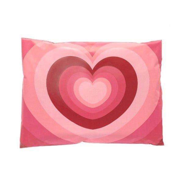 Heart Poly Mailers Size 14x17 Valentine Shipping Bags - Shipping In Style
