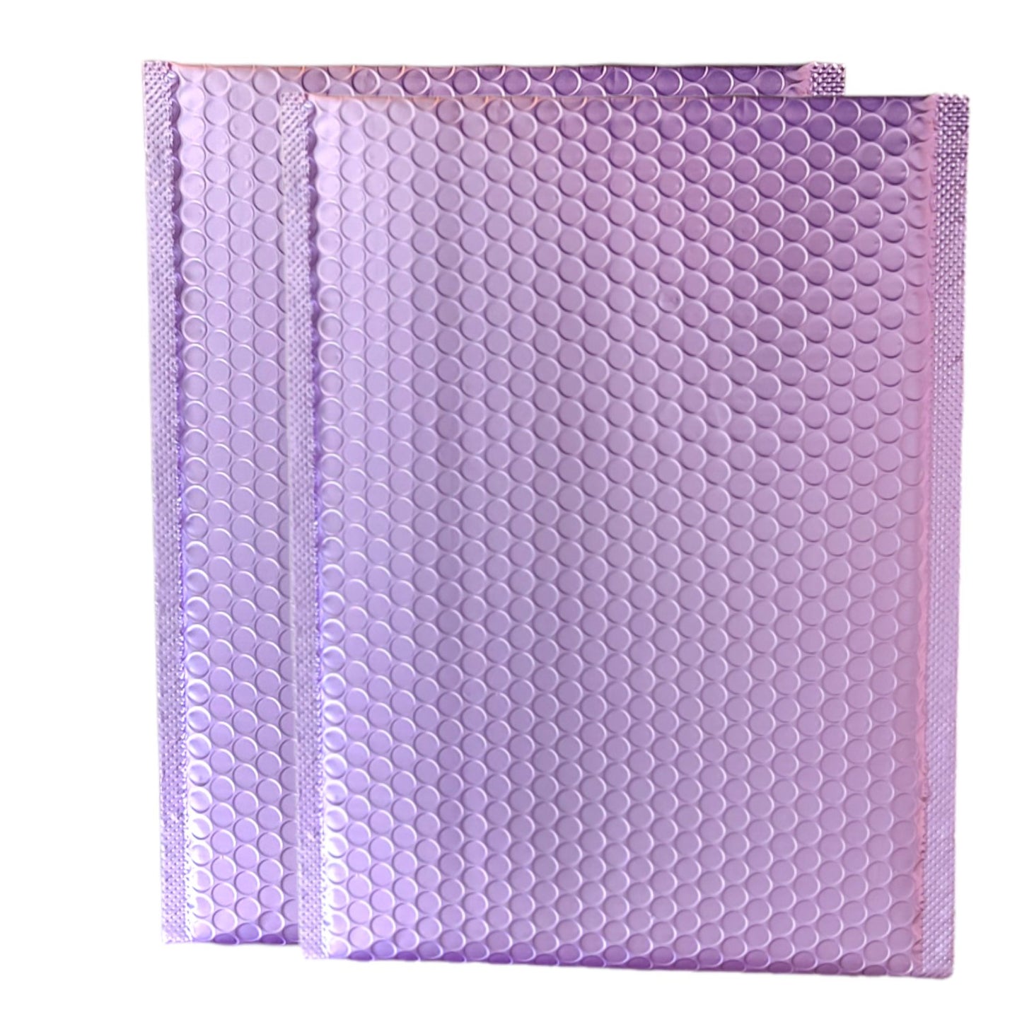 Lavendar Purple Matte Metallic Bubble Mailers Size 8.5x12 Padded Envelopes - Shipping In Style