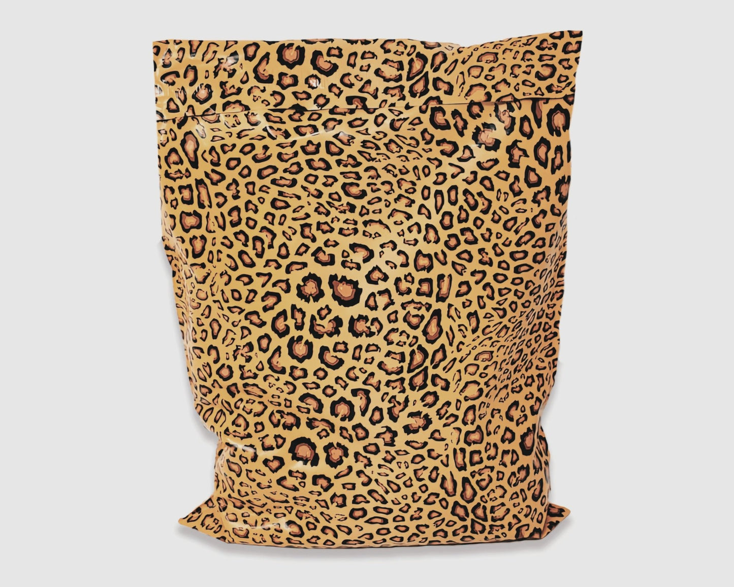 Leopard Print Poly Mailers Size 14x17 Colorful Shipping Bags - Shipping In Style