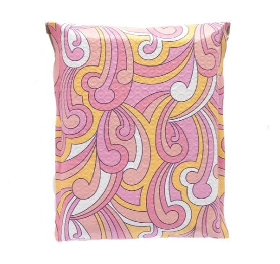 Pink Spring Fling Bubble Mailers Size 8.5x12 Padded Shipping Bags - Shipping In Style