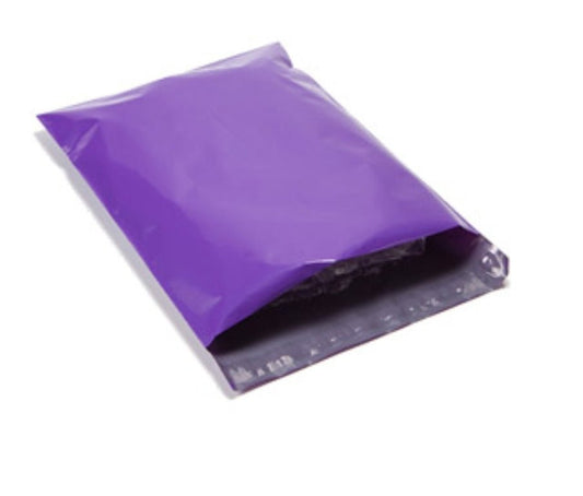 Purple Poly Mailers Size 9x12 Shipping Bags - Shipping In Style