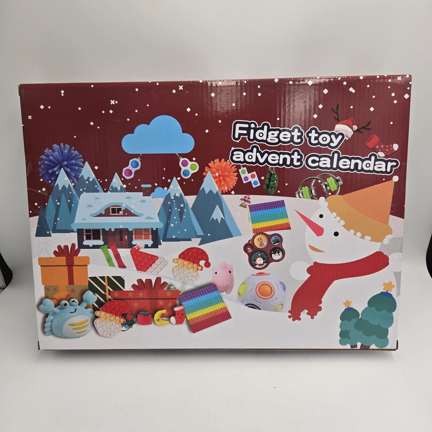 Fidget Toy Advent Calendar 25-Day Countdown To Christmas Fun Sensory Toys