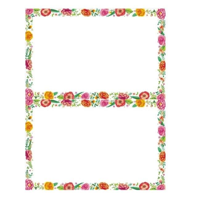Shipping Labels Regular Paper Size 2 Labels Per Sheet - Shipping In Style