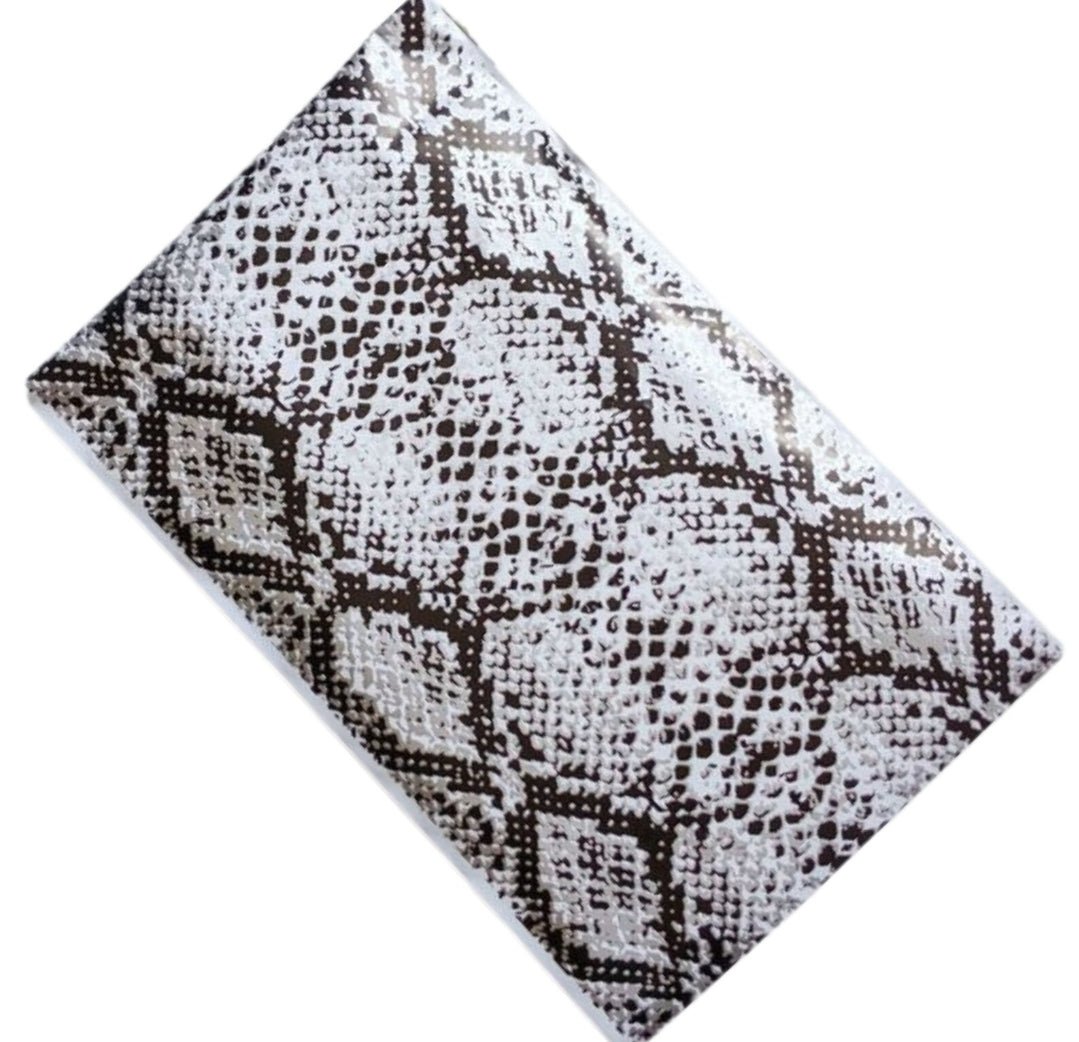 Snake Skin Metallic Poly Mailers Size 6x9 Shipping Bags - Shipping In Style