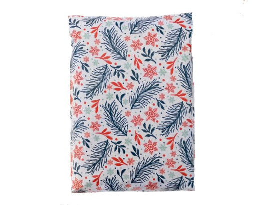 Snowflake Christmas Mistletoe Poly Mailers Size 6x9 Shipping Bags - Shipping In Style