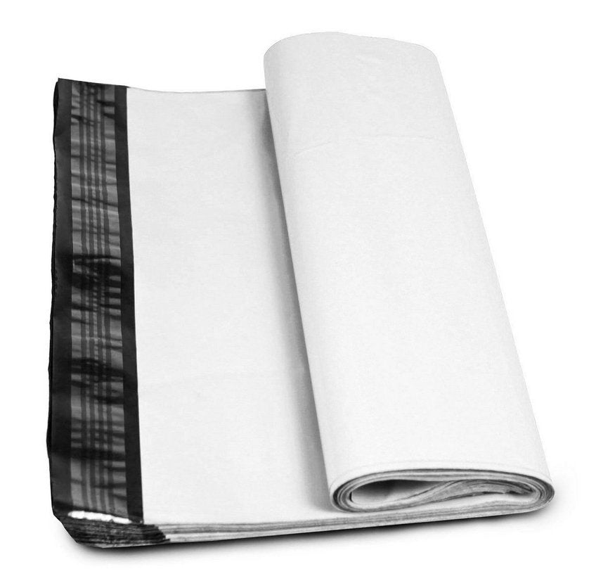 White Poly Mailers Size 14.5x19 Shipping Bags - Shipping In Style