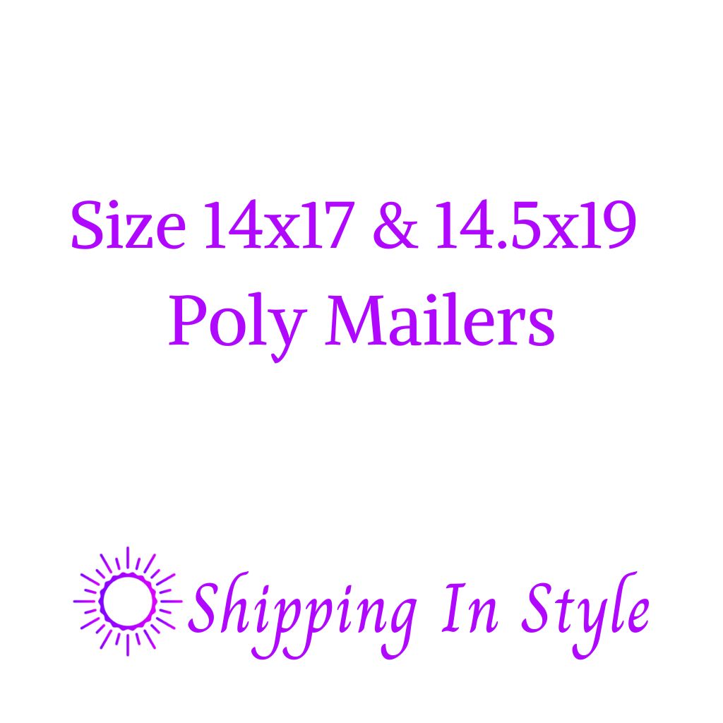 Size 14x17 Poly Mailers - Shipping In Style