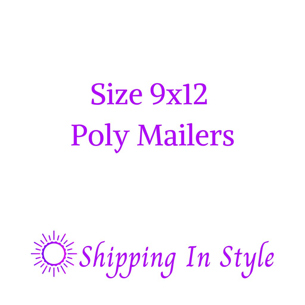 Size 9x12 Poly Mailers - Shipping In Style