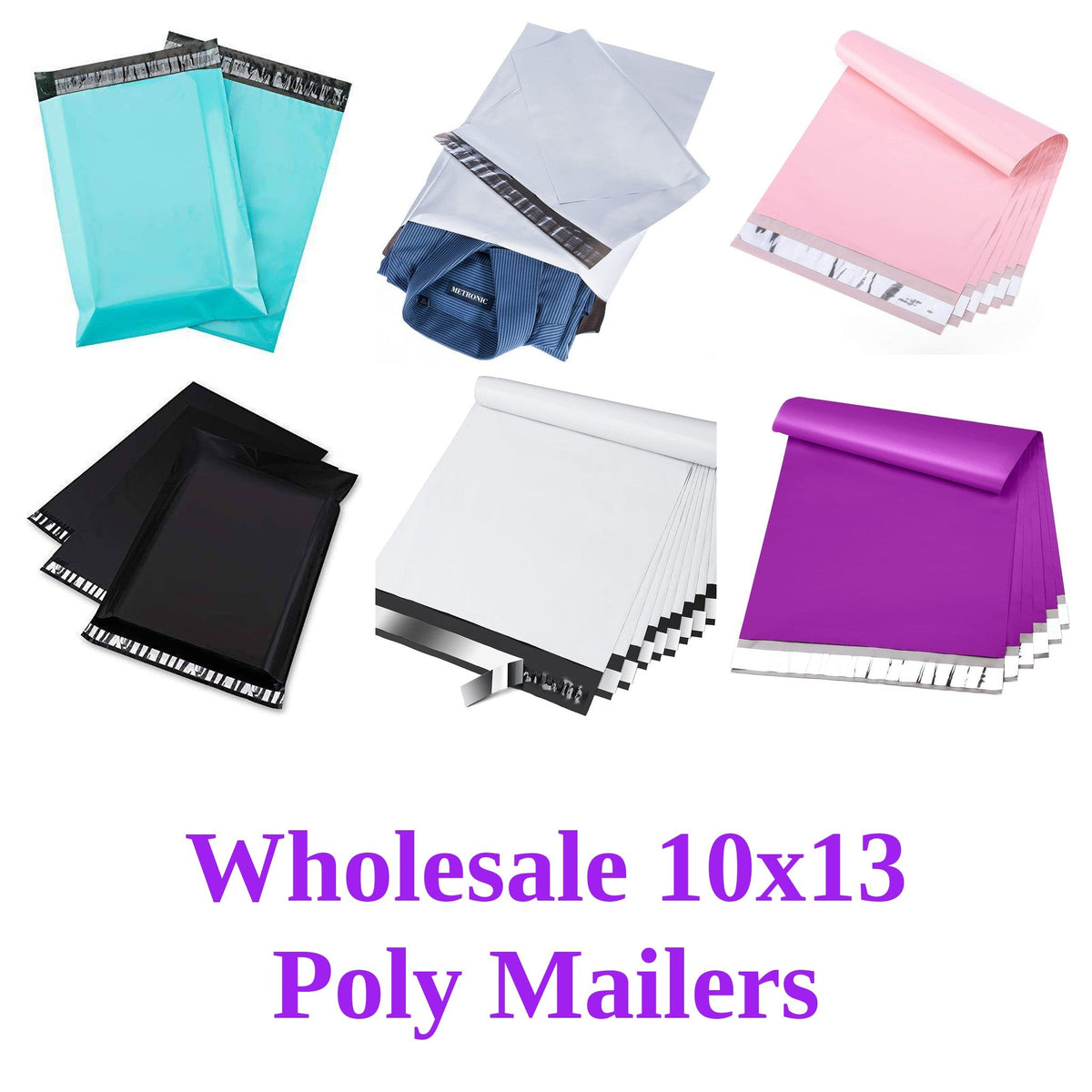 Wholesale 10x13 Poly Mailers - Shipping In Style