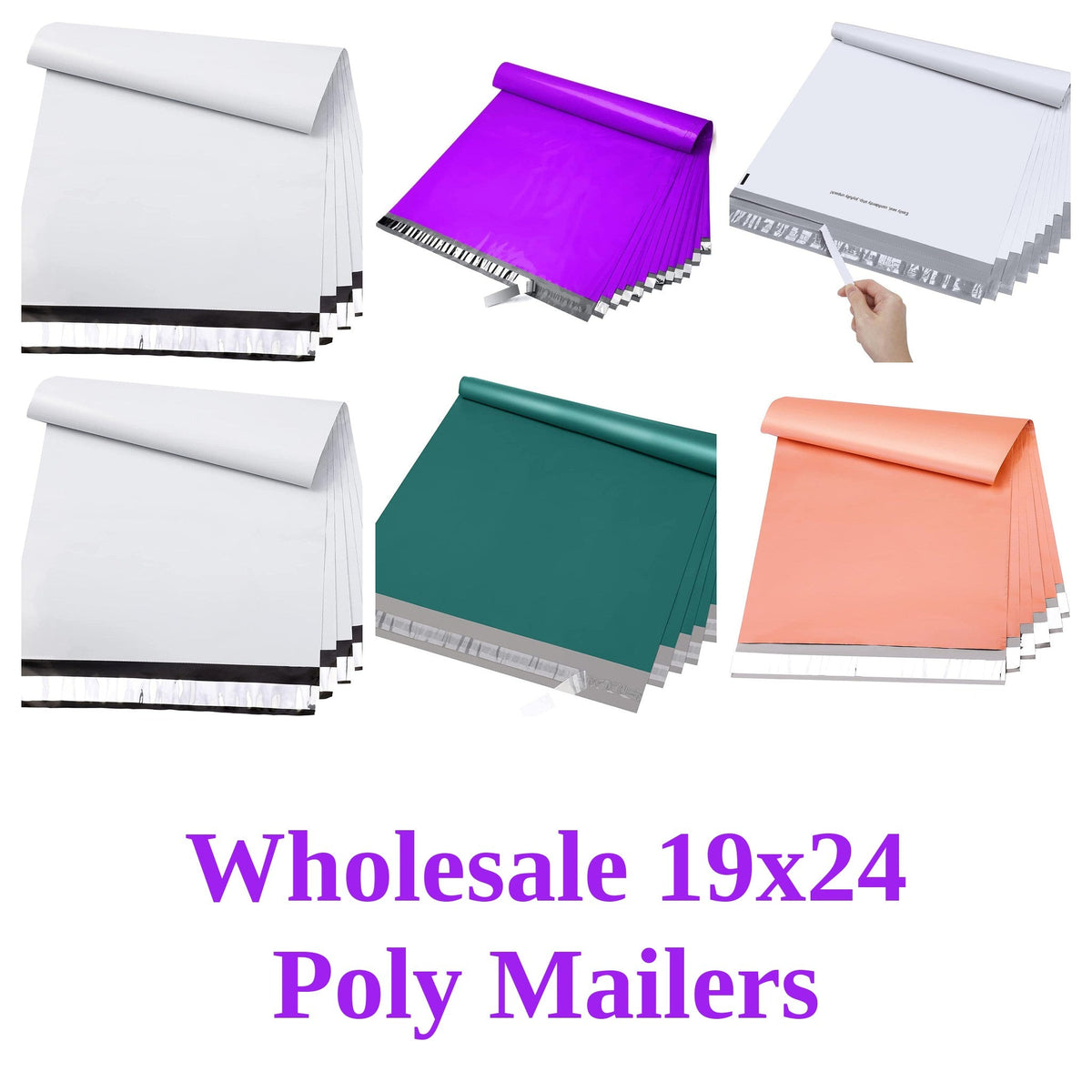 Wholesale 19x24 Poly Mailers - Shipping In Style
