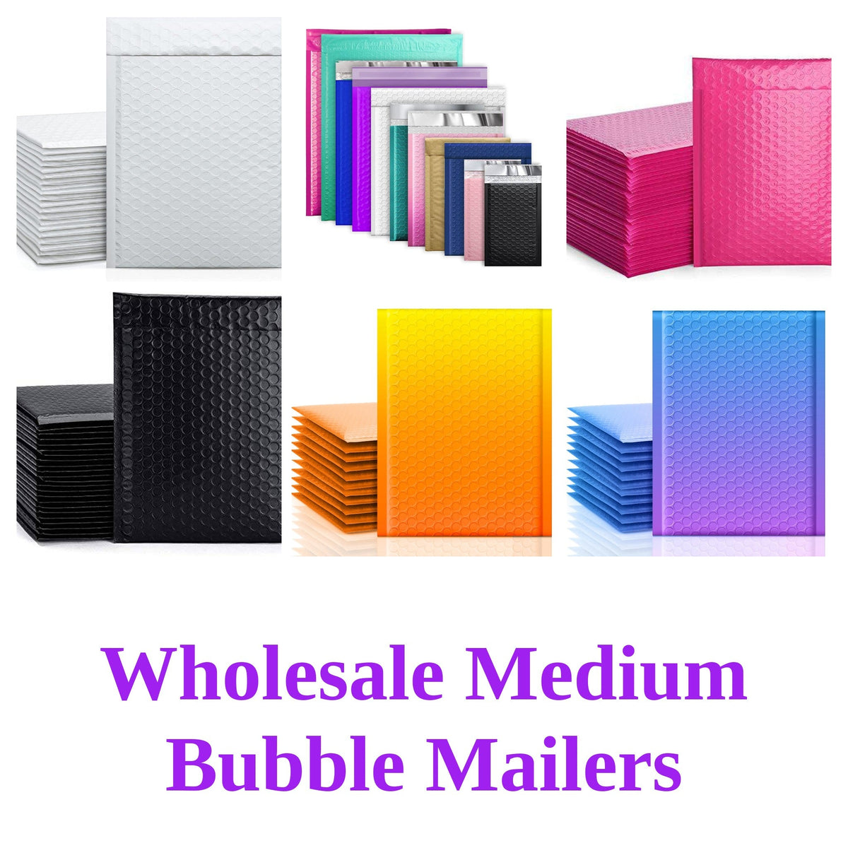 Wholesale Medium Bubble Mailers - Shipping In Style