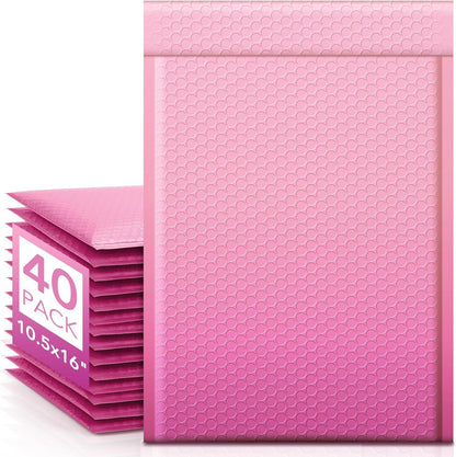 10.5x16 Bubble - Mailer Padded Envelope | Gradient Pink - Shipping In Style