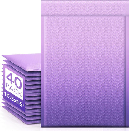 10.5x16 Bubble - Mailer Padded Envelope | Gradient Purple - Shipping In Style