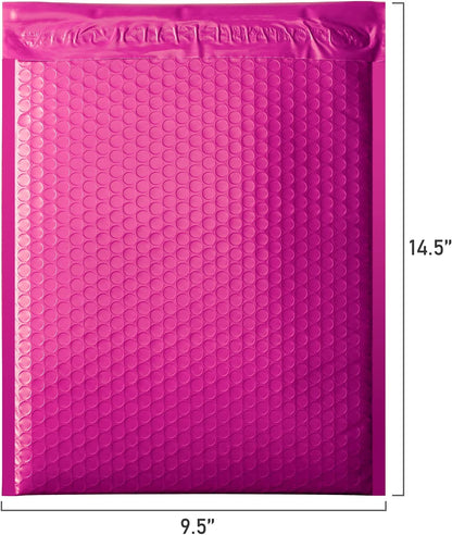 10.5x16 Bubble - Mailer Padded Envelope | Hot Pink - Shipping In Style