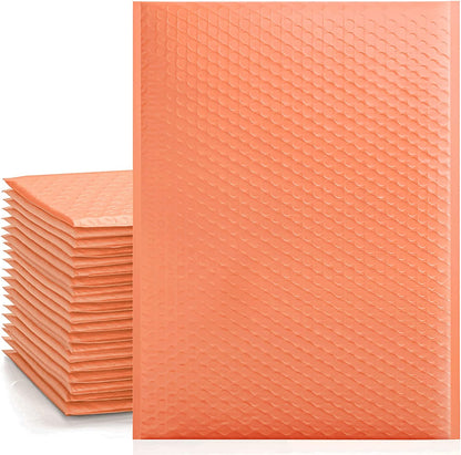 10.5x16 Bubble - Mailer Padded Envelope | Peach Pink - Shipping In Style